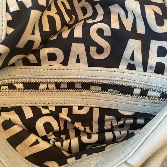 Marc by Marc Jacobs crossbody bag in grey leather - Picture 9 of 11